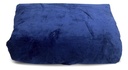 Frazada Manta Franela 200x230 Dakota Media Estación Color Azul Liso 1 Kg