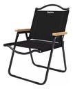 Reposera Silla Plegable Dakota Sif78 Portátil Color Negro