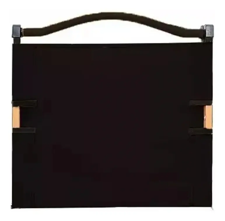 Reposera Silla Plegable Dakota Sif78 Portátil Color Negro