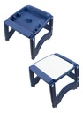 Silla De Comer Bebe Dakota 3en1 Alta Multifunción Mesa Portátil Baby Azul