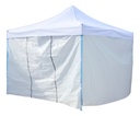 Gazebo Dakota Gz33p4 3 X 3 Autoarmable Paredes Puerta Estacas Bolso Color Blanco 86