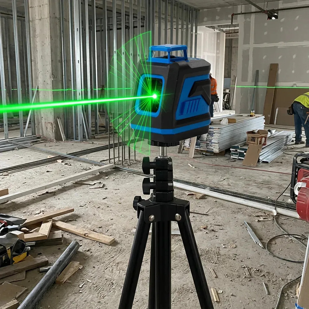 Nivel Láser Dakota Nlv60 45 M 360° Autonivelante Con Trípode Y Bolso De Transporte