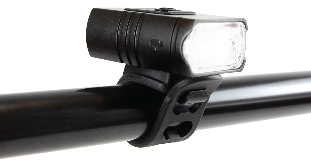 Kit Luces Led Usb Dakota Seguridad Bici Delantera Trasera Recargable Inalámbrica Negro