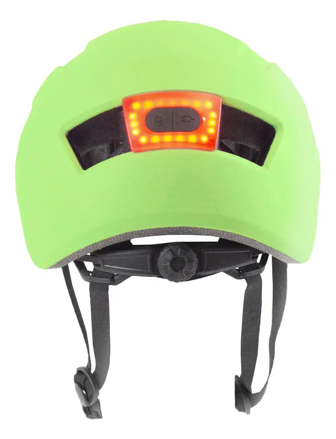 Casco Bicicleta Dakota Ciclismo Luz Led Color Verde L