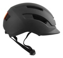 Casco Bicicleta Dakota Ciclimo Luz Led Color Negro Talle L