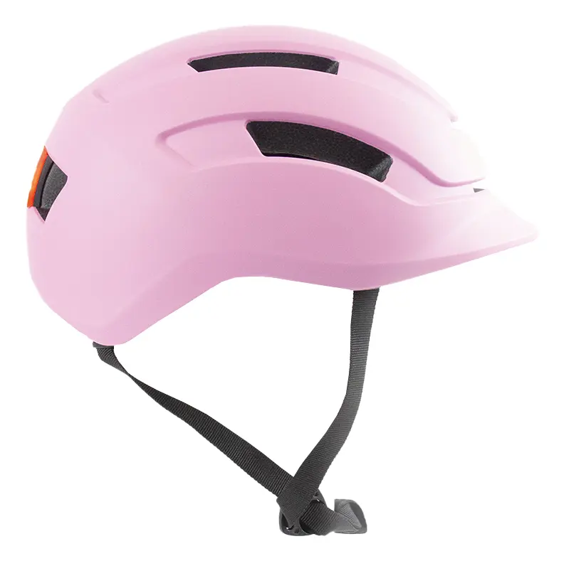 Casco Bicicleta Dakota Ciclismo Wx200l Luz Led Color Rosa L