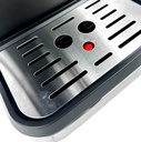Cafetera Espresso 20 Bares Dakota Con Espumador De Leche + 2 Tazas Doble Vidrio 250 Ml Para Café Molido Gris Con Negro