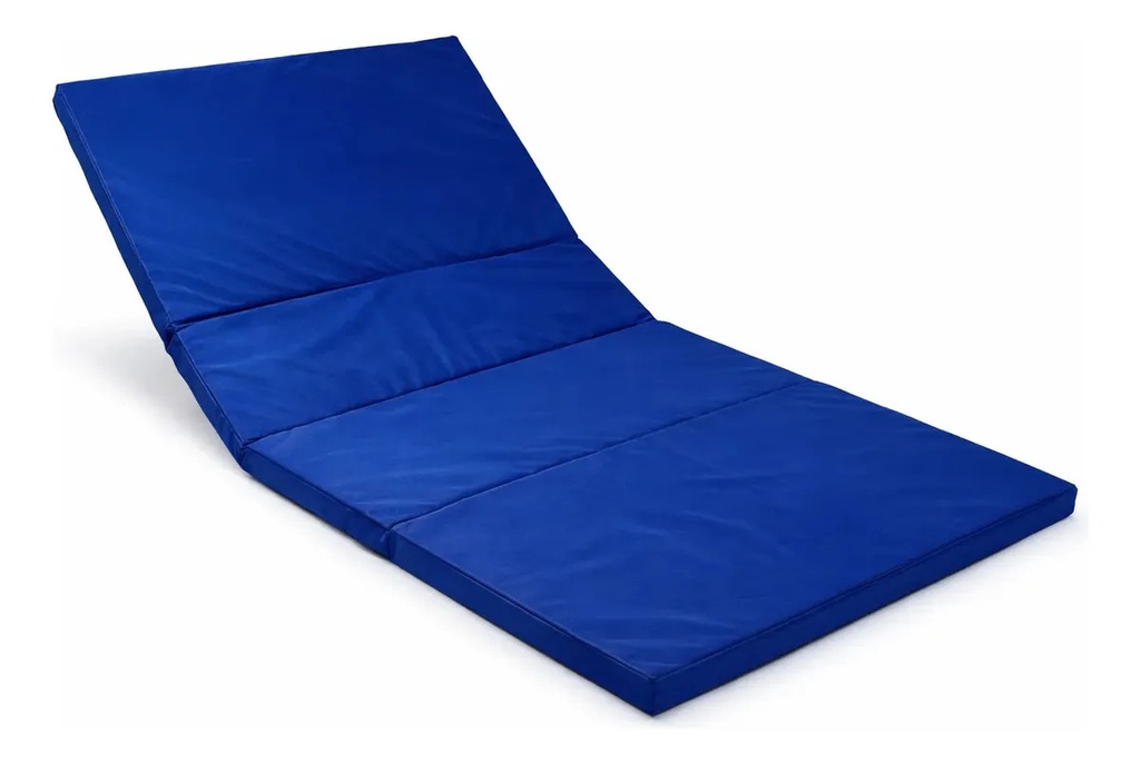 Colchón Hospitalario Ortopédico Articulado 4 Quiebres Para Cama Clínica 191x90x5cm Azul