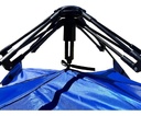 Kit Camping Dakota Carpa Autoarmable 4 Personas + Colchón Inflable 2 Plazas Con Almohada Incorporada Azul