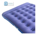 Kit Camping Dakota Carpa Autoarmable 4 Personas + Colchón Inflable 2 Plazas Con Almohada Incorporada Azul