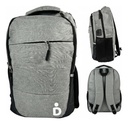 Mochila Dakota Porta Notebook Reforzada Ejecutiva Gym Color Gris