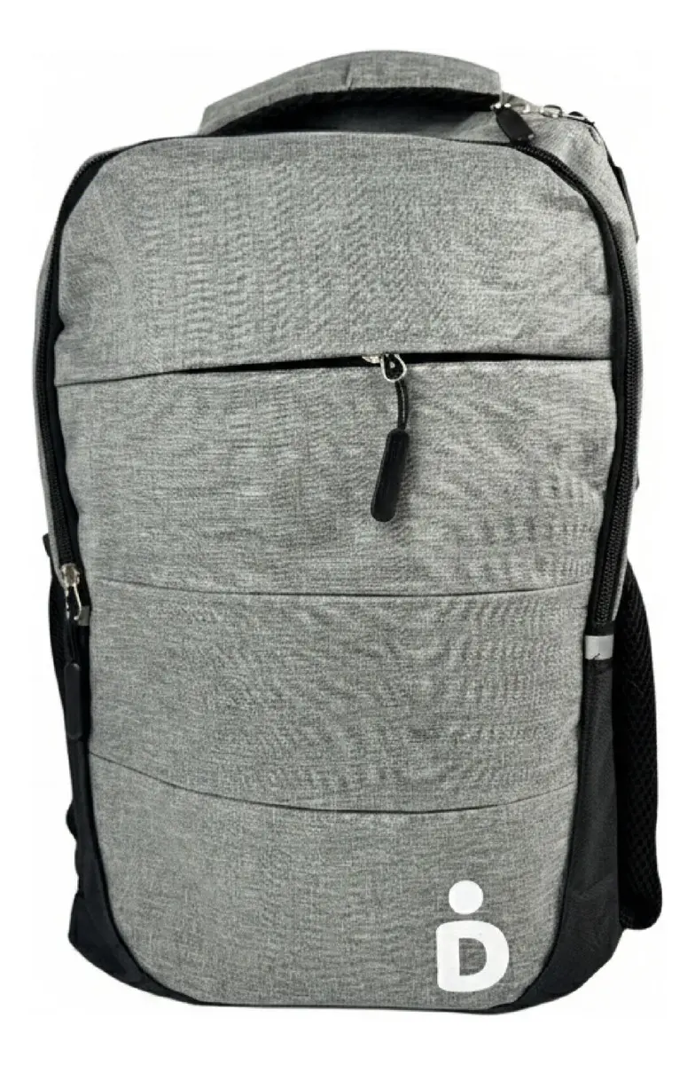 Mochila Dakota Porta Notebook Reforzada Ejecutiva Gym Color Gris