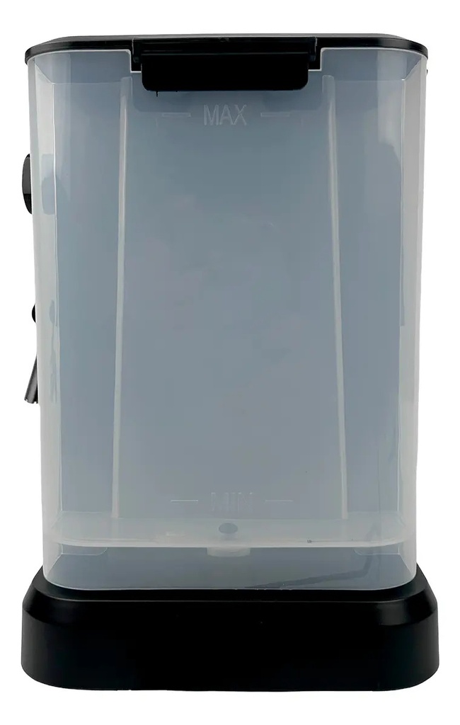 Cafetera Expresso 2 En 1 Dakota Para Capsula Cafe Molido Y Espumador De Leche Integrado Plateado
