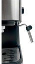Cafetera Expresso 2 En 1 Dakota Para Capsula Cafe Molido Y Espumador De Leche Integrado Plateado