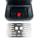 Cafetera Espresso Dakota 2 En 1 20 Bares 1.5l Con Espumador Plateado
