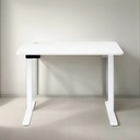Escritorio Elevable Eléctrico Dakota Altura Regulable Blanco