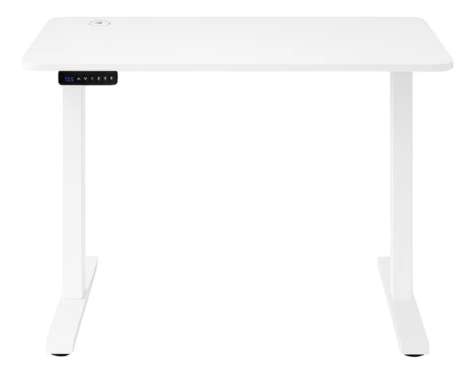 Escritorio Elevable Eléctrico Dakota Altura Regulable Blanco