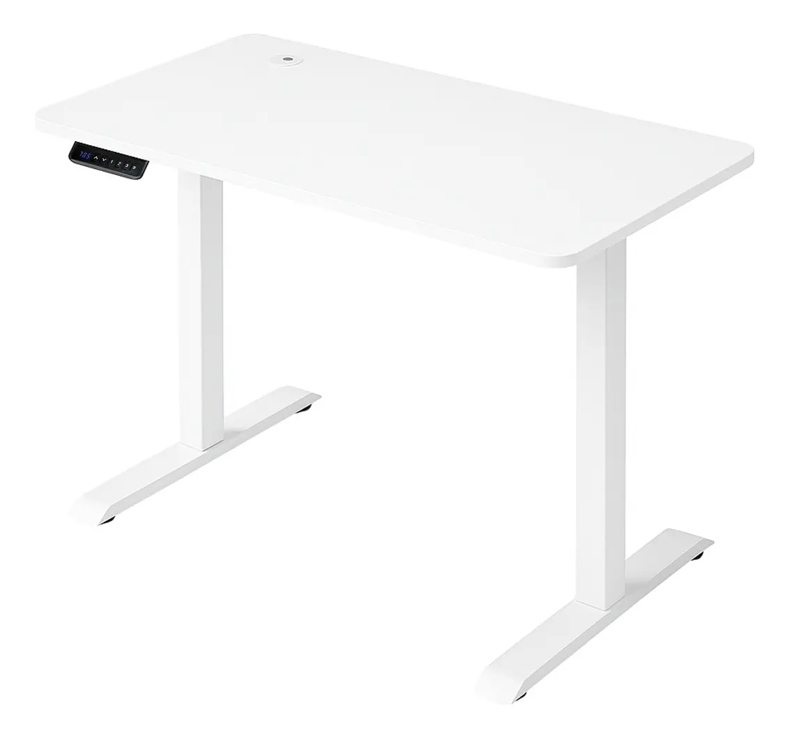 Escritorio Elevable Eléctrico Dakota Altura Regulable Blanco
