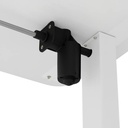 Escritorio Elevable Eléctrico Dakota Altura Regulable Blanco