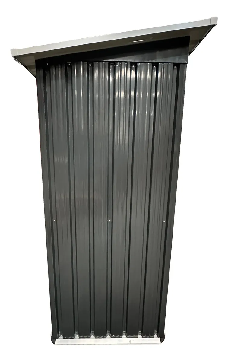 Cobertizo Dakota 182x150cm Acero Galvanizado Negro