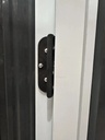 Cobertizo Dakota 182x150cm Acero Galvanizado Negro