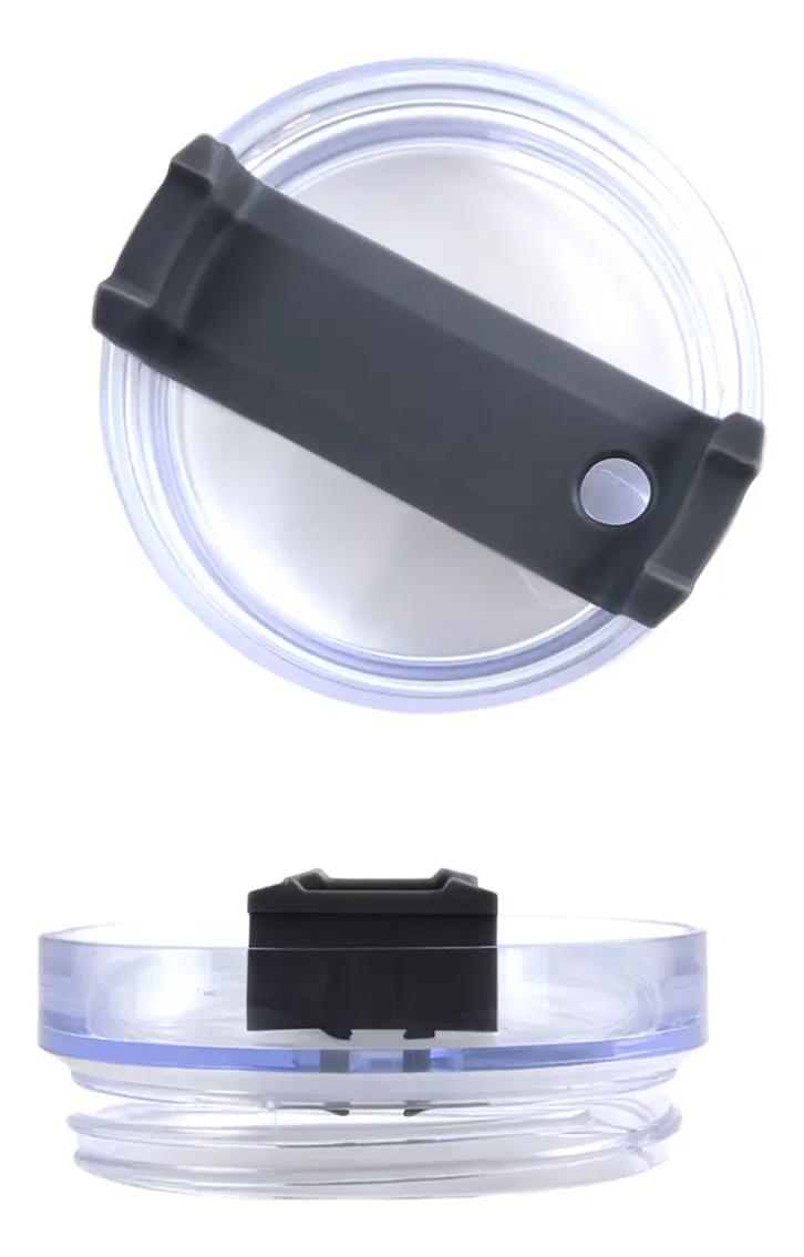 Vaso Térmico 1.2lt Dakota Acero Inoxidable Con Tapa + Sorbete Color Gris Oscuro Liso
