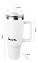 Dakota V1200ss Vaso Blanco Liso
