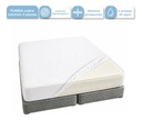 Cubre Colchón Funda Protector Impermeable 2 Plaza Ajustable Blanco 2 Plazas