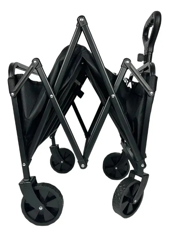 Combo Gazebo 3x3 Autoarmable Plegable Dakota Con 4 Paredes Blanco Puerta Estacas Bolso Impermeable + Carrito Plegable Multiuso Dakota 2 En 1 4 Ruedas Camping Transporte Carga