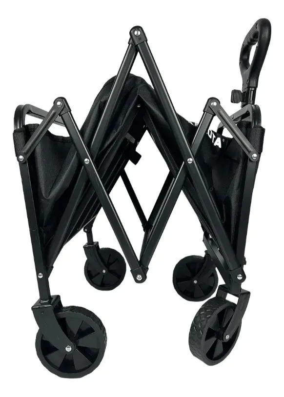 Combo Gazebo 3x3 Autoarmable Plegable Dakota Con 4 Paredes Rojo Puerta Estacas Bolso Impermeable + Carrito Plegable Multiuso Dakota 2 En 1 4 Ruedas Camping Transporte Carga