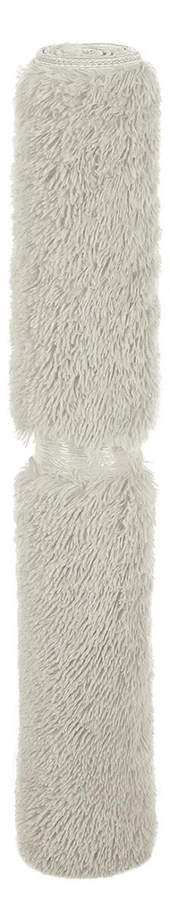 Alfombra Pelo 200x240cm Dakota Suave Antideslizante Multiuso Living Dormitorio Color Blanco 2.4 M 2 M