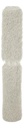 Alfombra Pelo 200x240cm Dakota Suave Antideslizante Multiuso Living Dormitorio Color Blanco 2.4 M 2 M