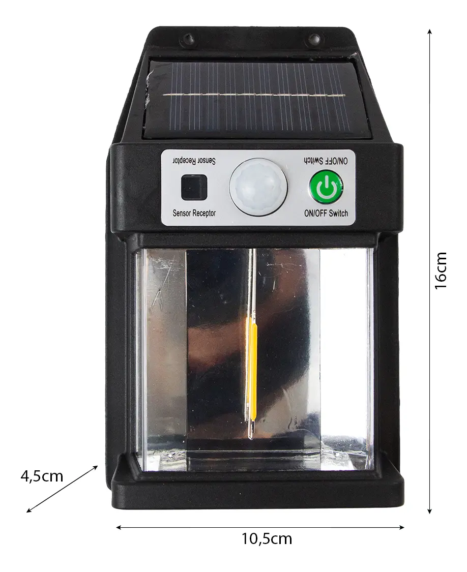Reflector Led 25w Dakota Luz Blanco Cálido Exterior Interior Ip65 Negro