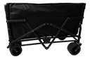 Carrito Plegable Dakota 2 En 1 Negro 4 Ruedas Multiuso