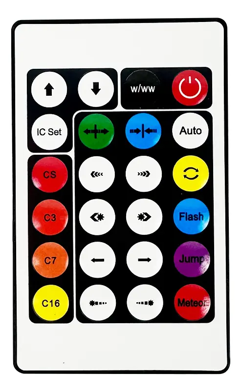 Tira Led Usb Dakota 10m Rgb Con Control Remoto