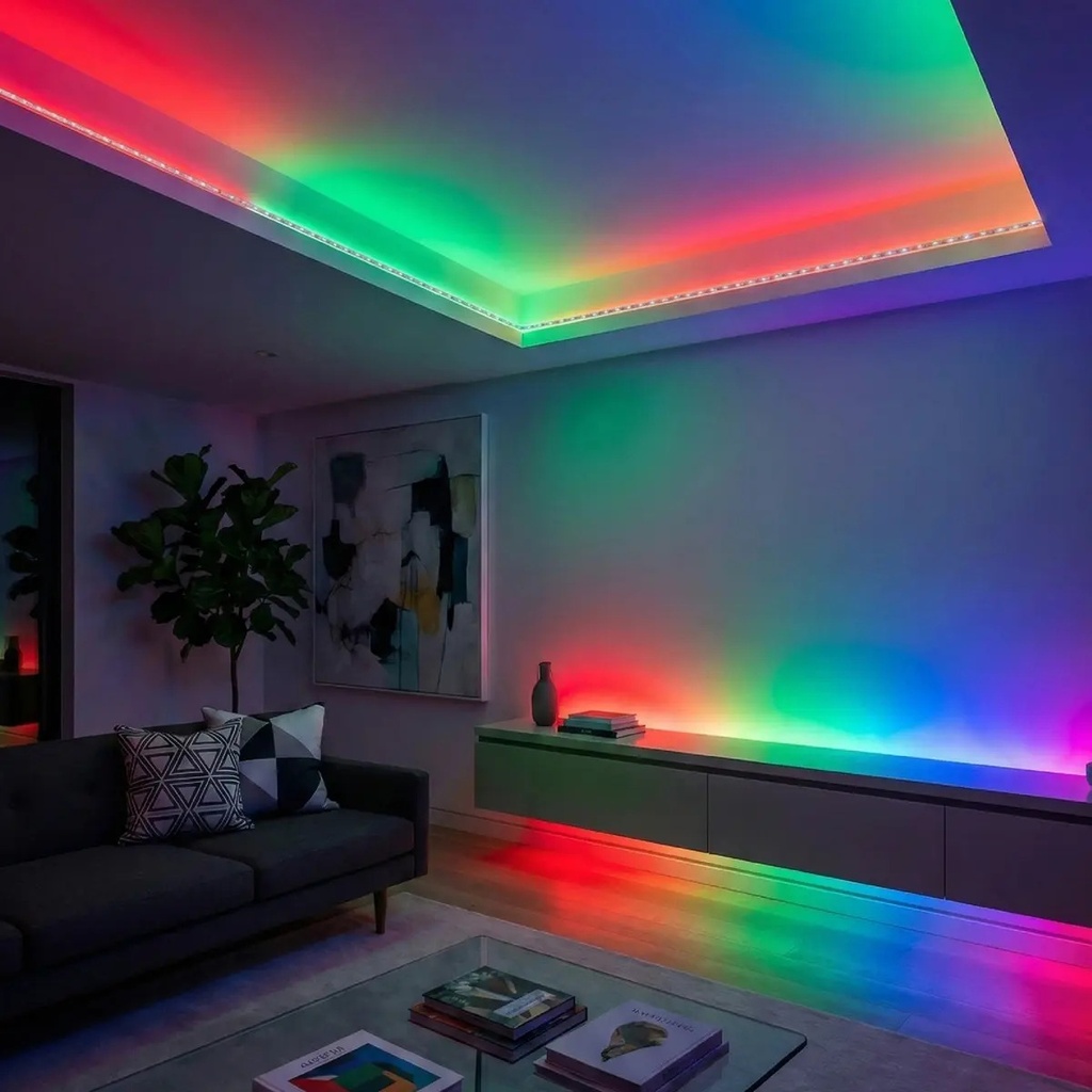Tira Led Usb Dakota 10m Rgb Con Control Remoto