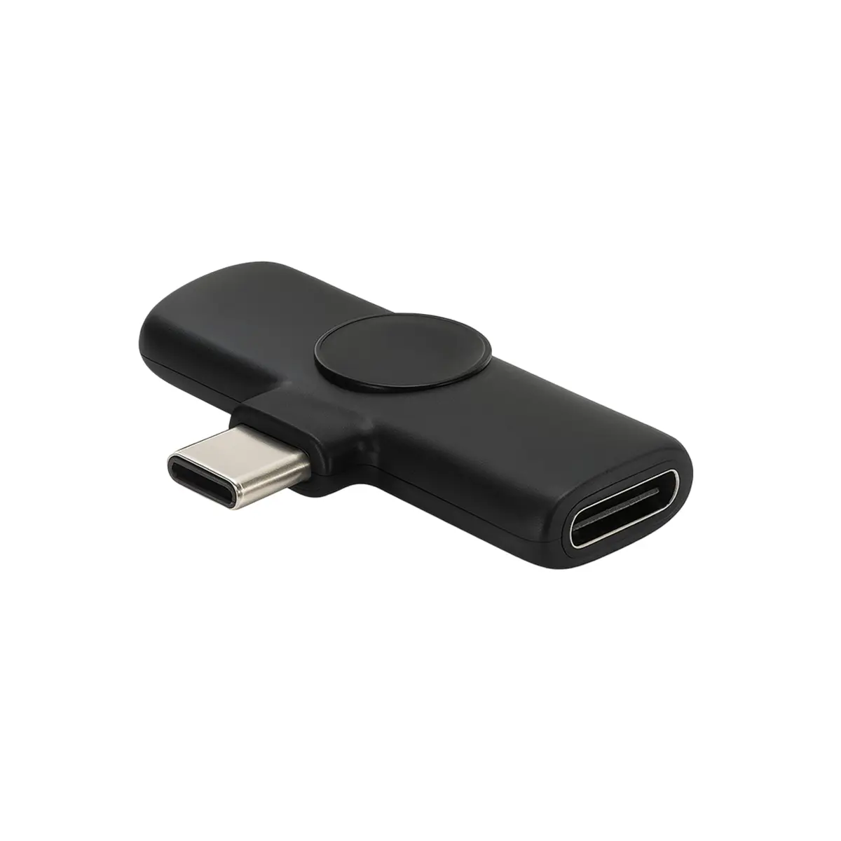Set X2 Micrófono Corbatero Inalámbrico Usb-c Para Android Y iPhone Plug & Play, Sonido Claro, Alcance De 20m Negro