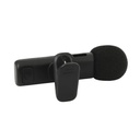 Set X2 Micrófono Corbatero Inalámbrico Usb-c Para Android Y iPhone Plug & Play, Sonido Claro, Alcance De 20m Negro