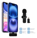 Micrófono Corbatero Inalámbrico Dakota Usb-c Android iPhone Negro