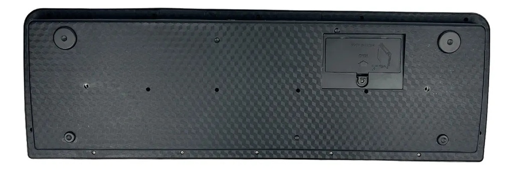 Órgano Teclado Dakota 61 Teclas Usb Micrófono Atril 200 Ritmos Negro