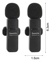 Set X2 Micrófono Corbatero Inalámbrico Usb-c Android iPhone Dakota Color Negro Negro 02