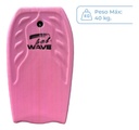 Combo Tabla Barrenador Bodyboard Niño 58 Cm Playa + Botella Deportiva Plástico 750ml Rosa