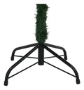 Árbol De Navidad Nevado 1,20 Mts Pino Artificial Con Base Metálica Verde