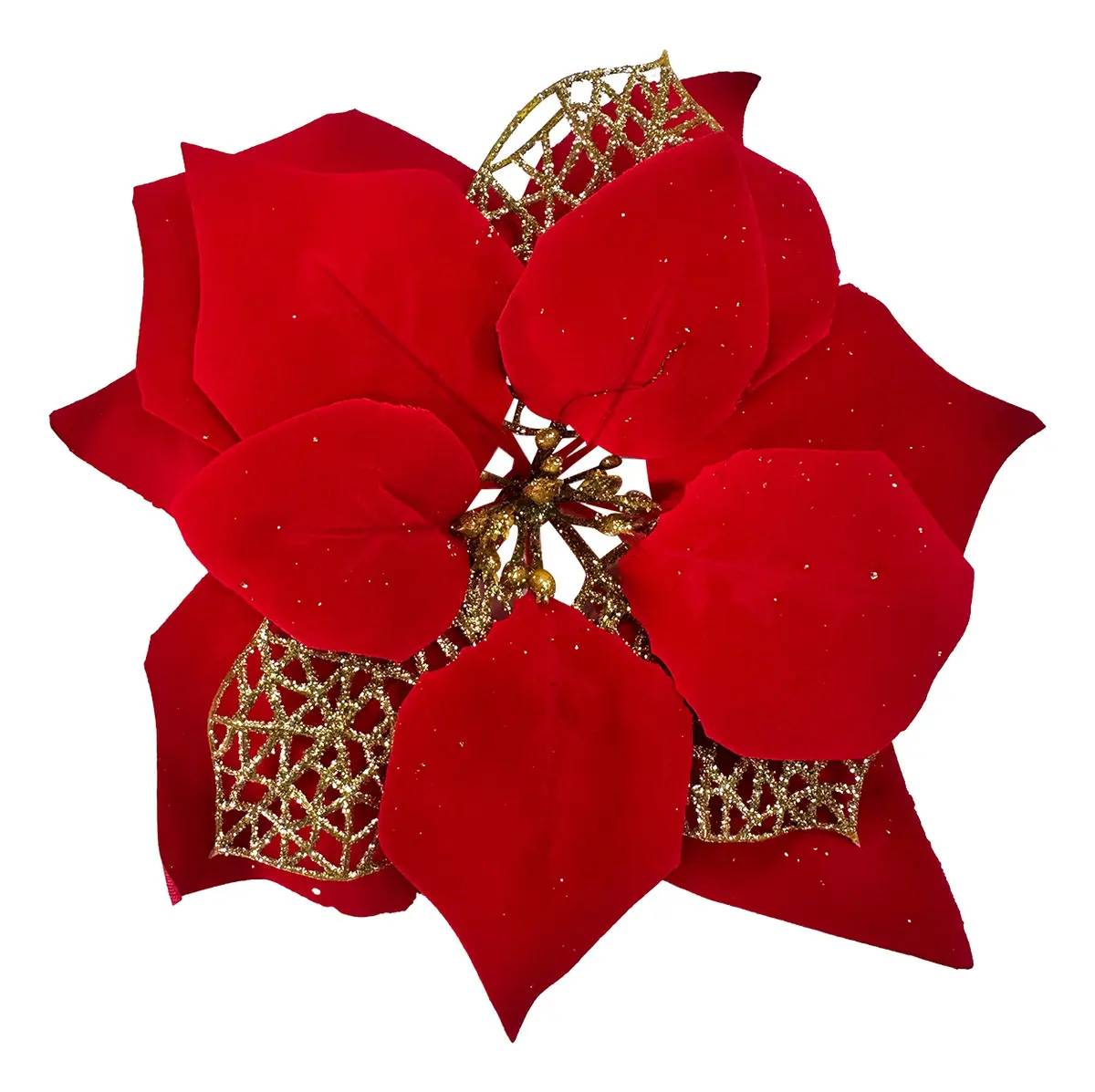 Árbol De Navidad 1,80 Metros Completo Con Adornos Pino Base Metálica Reforzada Rojo-dorado