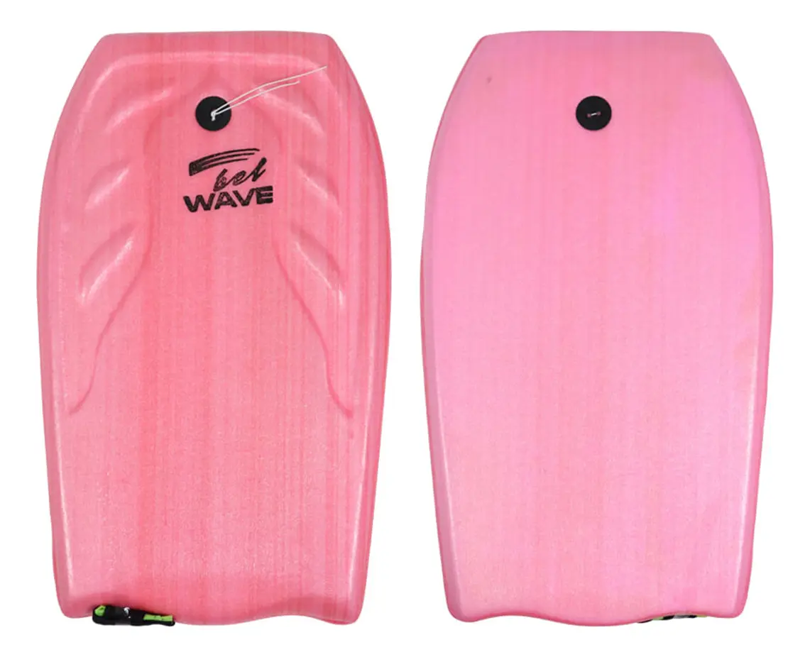 Tabla Barrenador Niños Bodyboard 58cm Playa Surf Bel Color Rosa + Tipa De Regalo