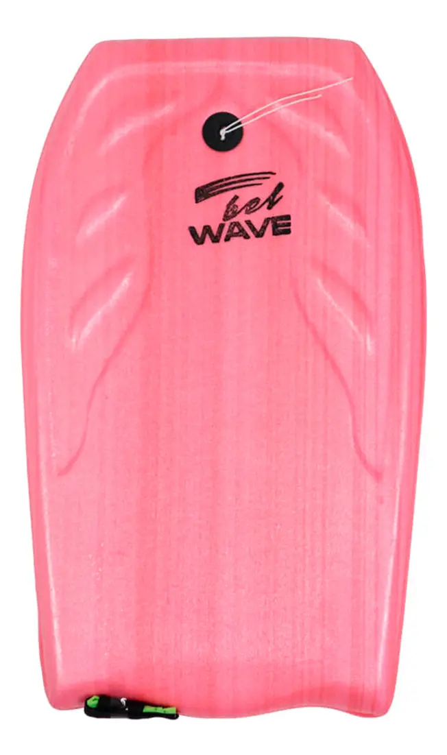 Tabla Barrenador Niños Bodyboard 58cm Playa Surf Bel Color Rosa + Tipa De Regalo