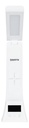Velador Led Base Carga Celular Inalámbrica Dakota Bc060b Reloj Despertador Digital Dimerizable Con 3 Temperaturas Frío Cálido Y Neutro Color Blanco