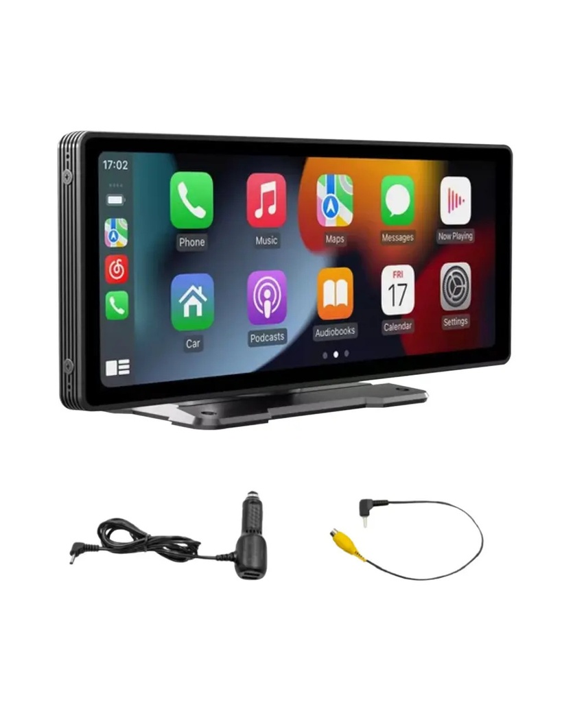 Estéreo Dakota 9 Pantalla Táctil Carplay Android Bluetooth Usb Negro