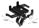 Soporte Celular Bicicletas  Dakota Aluminio Metal Negro