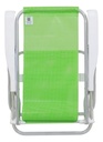 Silla Reposera Reclinable 4 Pos. Bell Playa Camping Color Verde Verde Lima